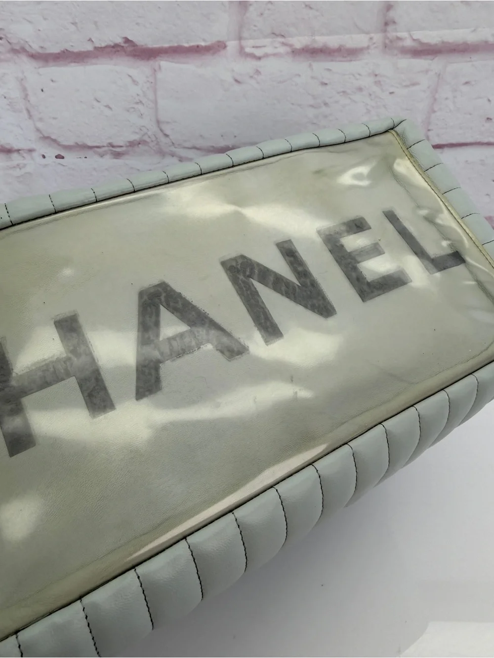 Chanel Mademoiselle Vertical Quilt Tote